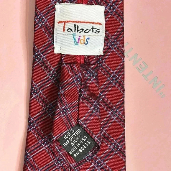 Talbots Kids Silk Tie - Picture 5 of 6